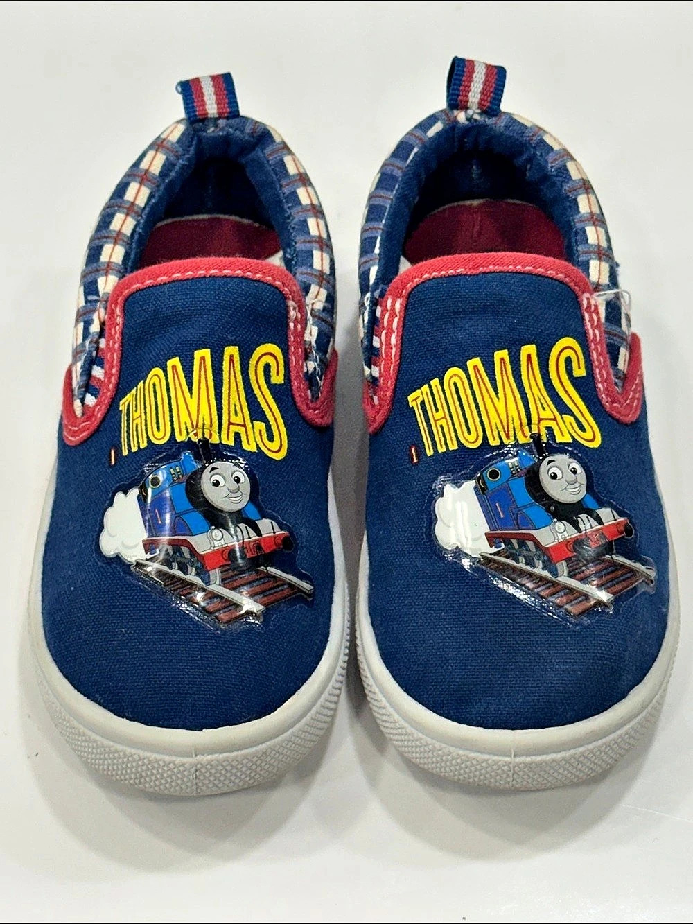 Thomas & Friends Thomas the Train Canvas Slip-On Shoes Toddler Size 8